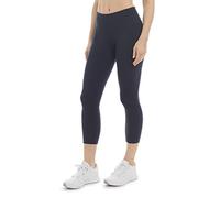 Danskin Women's Curved Contour Capri Leggings, Neo Navy, S