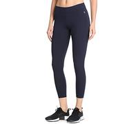 Danskin Women's Essential Mid Rise Ankle Leggings, Midnight Navy, M