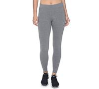 Danskin Women's Essentials Ankle Legging, Charcoal Heather, Medium