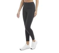 Danskin Women's High Rise Bonded 7/8 Leggings, Black Salt, Large