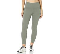 Danskin Women's High Rise Contour Bonded Ankle Leggings, Agave Green, Large