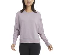 Danskin Women's Long Sleeve Wash Pullover, Dusted Lilac, S