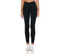 Danskin Women's Performance Nylon High Rise Ankle Legging, Black Salt, XL