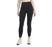 Danskin Women's Satin Stitch Shaped Back 7/8 Leggings, Black Salt, M