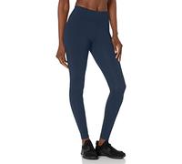Danskin Women's Signature Wide Waist Yoga Ankle Legging, Midnight Navy, 1X