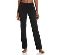 Danskin Women's Sl it Yoga Pant - Black - XL