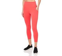 Danskin Women's Super Sculpt Crosstrain Crop Leggings, Cayenne, M