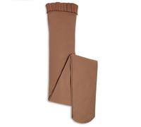 Danskin Women's Ultrasoft Microfiber Footed Tight - Brown - C
