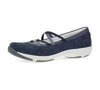 Dansko Harper Women's Slip-On Mary Jane Sneaker - Elasticized Straps, Removable Footbed, Arch Support, Comfortable & Stylish Travel Sneaker, Navy, 10.5-11