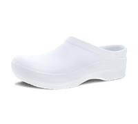 Dansko Kaci Occupational Mule Clogs for Women, Lightweight & Slip Resistant, Made with Biobased EVA for Long Lasting Wear, Great for Healthcare, Food Service, Landscaping, white, 38.5/39 EU