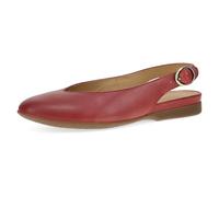 Dansko Lea Slingback Flats for Women - Comfortable Flats with Arch Support for Comfort, Red, 11.5-12