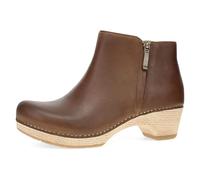 Dansko Lizanne Booties for Women - Linings From Recycled Materials and Leather for Breathability- Lightweight Rubber Outsole for Long-Lasting Wear, Tan, 7.5-8