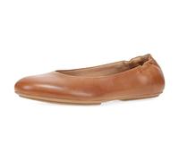Dansko Mollie Slip-On Ballerina Flats for Women - Built-in Wedge with Arch Support - Versatile Casual to Dressy Footwear - Lightweight Rubber Outsole, Luggage, 6.5 UK