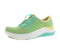 Dansko Penni Walking Sneakers for Women - Comfortable, Breathable Walking Shoes with Arch Support - Stain Resistant Sneakers with Lightewight Rubber Outsole - Great for Healthcare Workers, Lime, 6.5-7