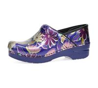 Dansko Professional Slip-On Clogs for Women - Rocker Sole and Arch Support for Comfort - Ideal for Long Standing Professionals - Nursing, Veterinarians, Food Service, Healthcare Professionals, Indigo