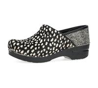 Dansko Professional Slip-On Clogs for Women - Rocker Sole and Arch Support for Comfort - Ideal for Long Standing Professionals - Nursing, Veterinarians, Food Service, Healthcare Professionals, Spotted
