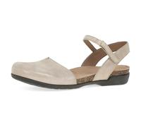 Dansko Rowan Sandal for Women - Memory Foam and Cork Footbed for Comfort and Arch Support - Lightweight Rubber Outsole for Long-Lasting Wear - Versatile Casual to Dressy Footwear, Beige Sparkle, 11.5