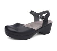 Dansko Sam Women's Sandals - Comfort Support Women's Sandals, black leather, 7.5/8 UK