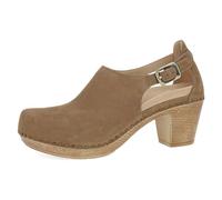Dansko Sassy Stylish Upfront Closed Toe for Women - Energy-Return Footbed with Added Arch Support - Lightweight PU Outsole for Long-Lasting Wear - Great for All-Seasons Style, Morel Milled, 8.5-9
