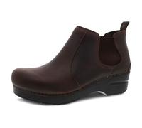 Dansko unisex-adult Frankie Ankle Bootie, Antique Brown, 7.5-8