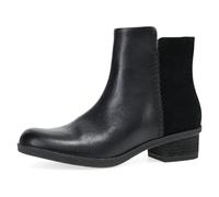 Dansko Women’s Ankle Boots Denay Waterproof Booties with Multi Leathers for a Sleek, Stylish Look and All-Day Arch Support, Black, 7.5-8