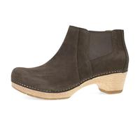 Dansko Women’s Chelsea Ankle Clog Boot Lane Bootie with Double Gore for Easy Wear and Cushioned, Energy-Return Footbeds, Mushroom, 10.5-11
