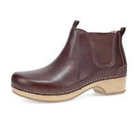 Dansko Women's Becka Pull On Boot - Bootie - Ankle Boot, Cordovan, 8.5-9