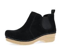 Dansko Women's Frankie, Black Waterproof Suede, 10.5-11
