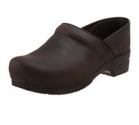 Dansko Women's Professional Blk Clog, Antique Brown/Black, 6.5/7 UK