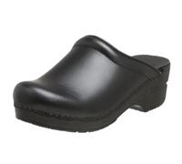 Dansko Women's Sonja Health Care Professional Shoe, Black Cabrio, 2.5/3 UK