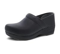 Dansko Women's XP 2.0 Black Waterproof Pull-up Leather Clogs 10.5-11 Wide US