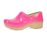 Dansko XP 2.0 Clogs for Women - Lightweight Slip-Resistant Footwear for Comfort and Support -Ideal for Long Standing Professionals -Food Service, Healthcare Professionals, Pink Neon, 10.5-11 Wide