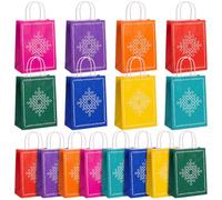 Dansydaisy 24 Pack Indian Return Gifts Paper Bags Bulk for Pooja
