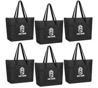 Dansydaisy Vet Tech Gift Housekeeping Week Thank You Tote Bag Bulk for Employee Appreciation Staff Coworkers, Black, Vet Tech