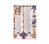 Dante Alighieri Illumination - The Divine Comedy 1300s Poster Bedroom Canvas Decor Print Wall Art Office Room Aesthetic Decor Gift Unframe 12x18inch(3