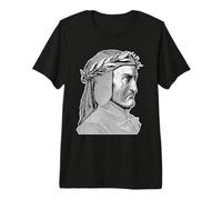 Dante Alighieri Portrait Gustave Dore Divine Comedy Premium T-Shirt