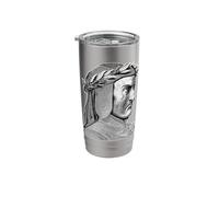 Dante Alighieri Portrait Gustave Dore Divine Comedy Stainless Steel Insulated Tumbler