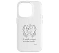 Dante Alighieri Quote, The Divine Comedy, Inferno, Canto 34 Case for iPhone 14 Pro