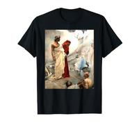 Dante and Virgil in Hell by Gustave Courtois (1879) Value Graphic T-Shirt