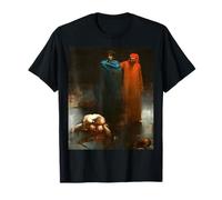 Dante and Virgil in the Ninth Circle of Hell Gustave Dore T-Shirt