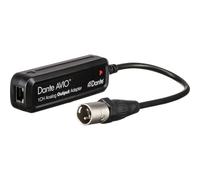 Dante Avio Analog Output 0x1 Dante to XLR Adapter