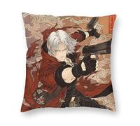 Dante Devil May Cry Japanese Style Square Pillowcase Cushion Cover Comfort Pillow Case Throw Pillow Cover for Home Sofa