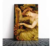 Dante Gabriel Rossetti A Sea Spell Canvas Print | Gallery Wrapped 30mm Frame Wall Art | 20x14 inches | Ready to Hang | Modern Seascape Picture | Living Room Bedroom Lounge Office