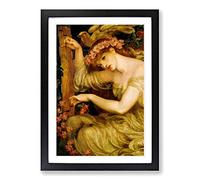 Dante Gabriel Rossetti A Sea Spell Framed Print | A2 Oak Framed Wall Art | Ready to Hang | Modern Nautical Picture | Living Room Bedroom Lounge Office