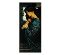 Dante Gabriel Rossetti - Proserpine, vintage art, 12x8" (A4) Reproduction Poster Print