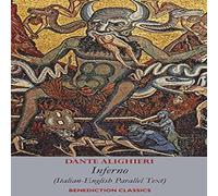 Dante Inferno: Italian-English Parallel Text Hardcover Book Dante Multicolor