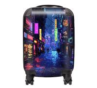 Dante Mercer: 00028 Suitcase Designer Luggage Multi Small