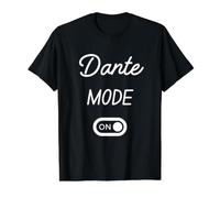 Dante Mode On Name Value Graphic T-Shirt, Men, Black, XL