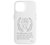 Dante Quote, Divine Comedy, Inferno, Canto 3 Case for iPhone 14
