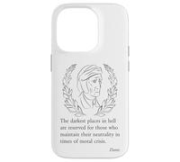 Dante Quote, Divine Comedy, Inferno, Canto 3 Case for iPhone 14 Pro